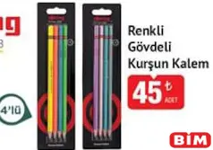 ROTRİNG RENKLİ GÖVDELİ KURŞUN KALEM